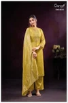 Malira 4348 By Ganga Bemberg Habutai Designer Salwar Suits Wholesalers In Surat